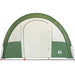 Cort de camping tunel pentru 4 persoane, verde, impermeabil - WALTI WALTI