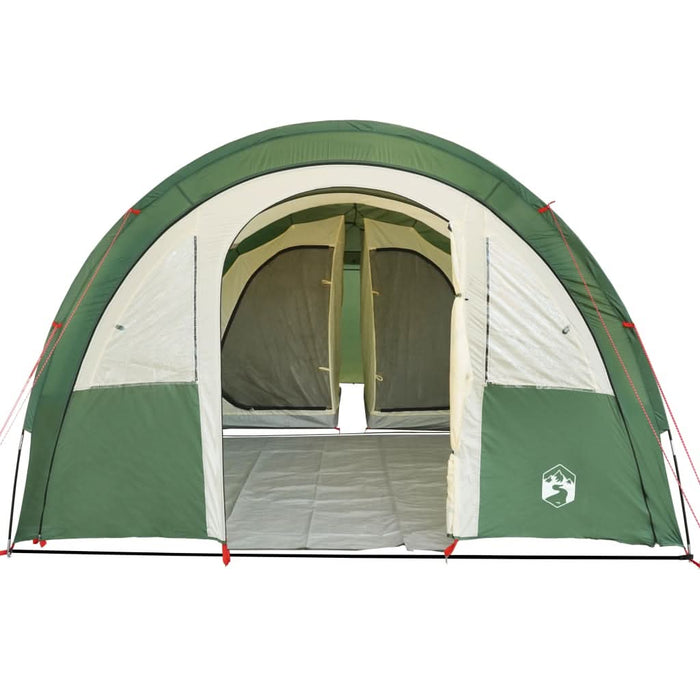 Cort de camping tunel pentru 4 persoane, verde, impermeabil - WALTI WALTI