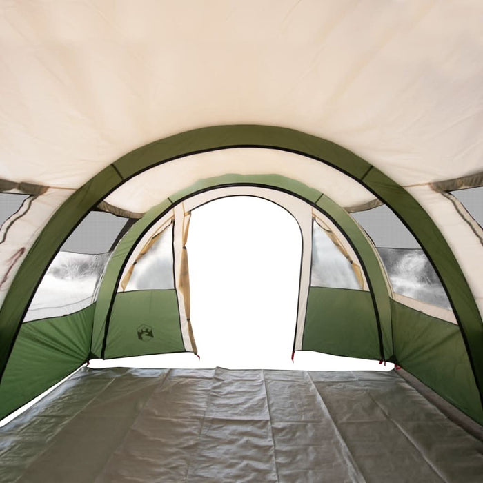 Cort de camping tunel pentru 4 persoane, verde, impermeabil - WALTI WALTI