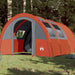 Cort de camping tunel 4 persoane, gri/portocaliu, impermeabil - WALTI WALTI