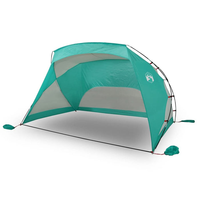 Cort de plajă, verde marin, 274x178x170/148 cm, poliester 185T - WALTI WALTI