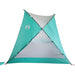 Cort de plajă, verde marin, 274x178x170/148 cm, poliester 185T - WALTI WALTI
