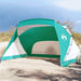 Cort de plajă, verde marin, 274x178x170/148 cm, poliester 185T - WALTI WALTI