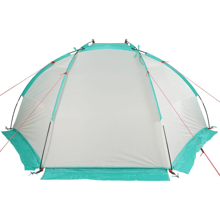 Cort de plajă, verde marin, 268x223x125 cm, poliester 185T - WALTI WALTI