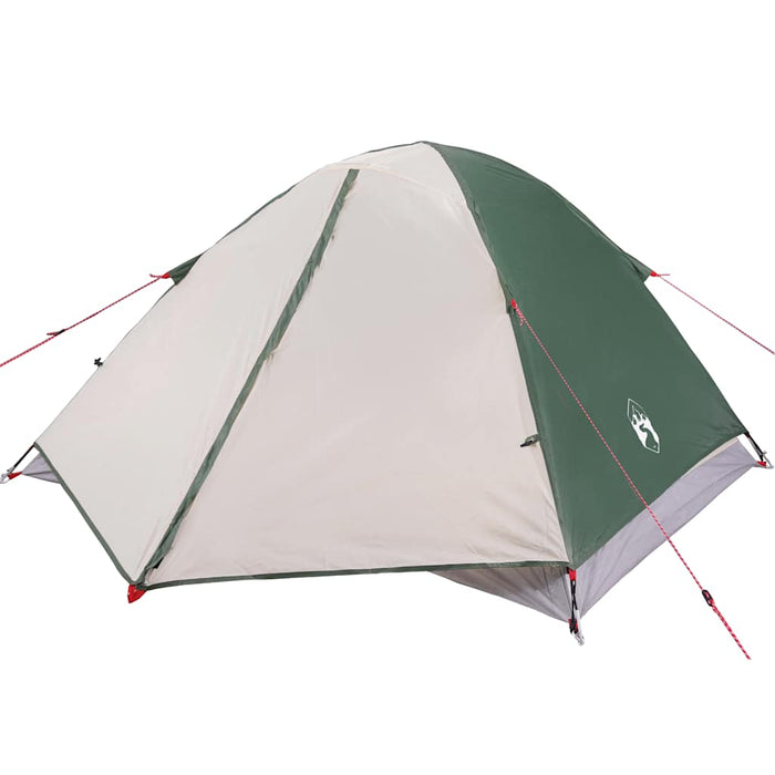 Cort de camping cupolă pentru 3 persoane, verde, impermeabil - WALTI WALTI