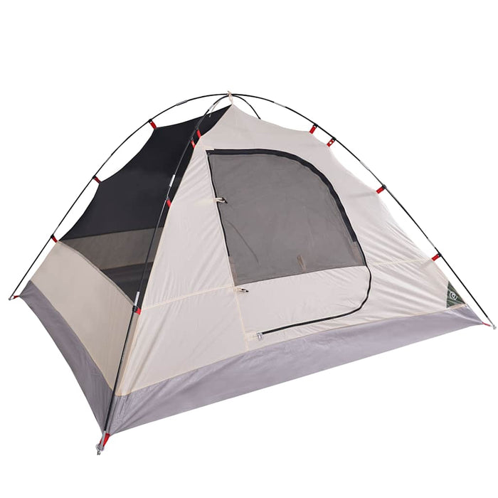 Cort de camping cupolă pentru 3 persoane, verde, impermeabil - WALTI WALTI