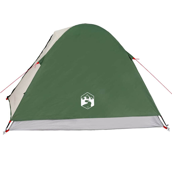 Cort de camping cupolă pentru 3 persoane, verde, impermeabil - WALTI WALTI