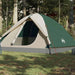 Cort de camping cupolă pentru 3 persoane, verde, impermeabil - WALTI WALTI