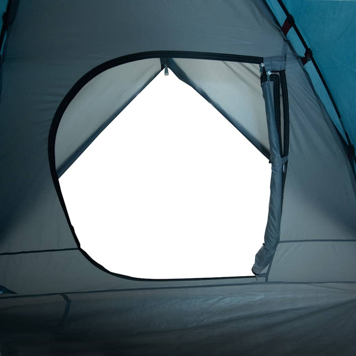 Cort de camping cupolă pentru 3 persoane, albastru, impermeabil - WALTI WALTI