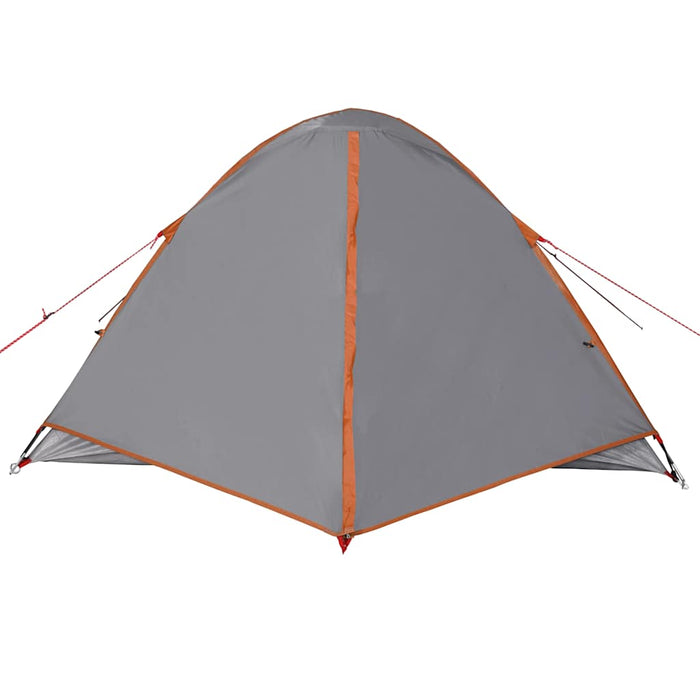 Cort de camping cupolă 3 persoane, portocaliu, impermeabil - WALTI WALTI
