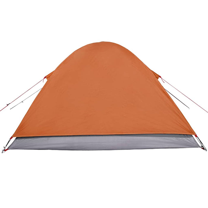Cort de camping cupolă 3 persoane, portocaliu, impermeabil - WALTI WALTI