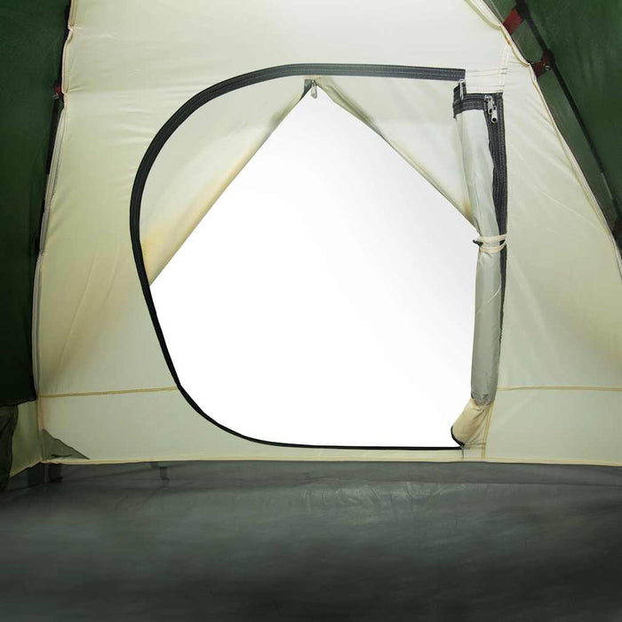 Cort de camping cupolă 6 persoane, verde, impermeabil - WALTI WALTI