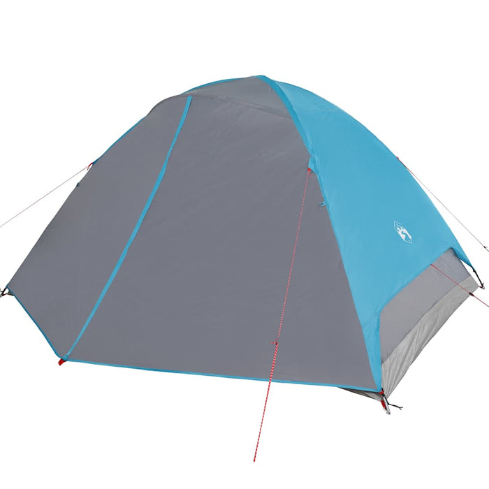 Cort de camping cupolă pentru 6 persoane, albastru, impermeabil - WALTI WALTI