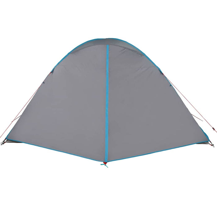 Cort de camping cupolă pentru 6 persoane, albastru, impermeabil - WALTI WALTI