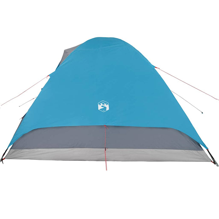 Cort de camping cupolă pentru 6 persoane, albastru, impermeabil - WALTI WALTI