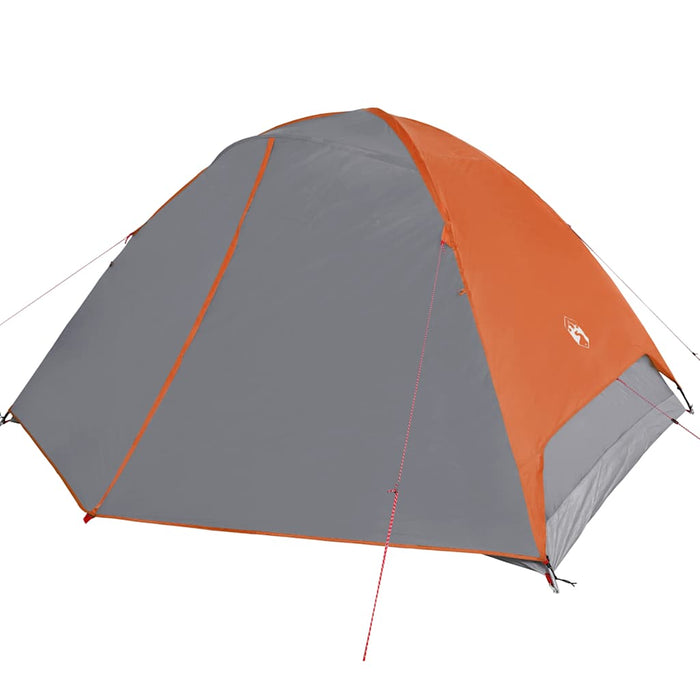 Cort de camping cupolă 6 persoane, portocaliu, impermeabil - WALTI WALTI