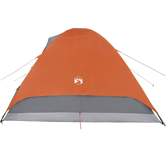 Cort de camping cupolă 6 persoane, portocaliu, impermeabil - WALTI WALTI