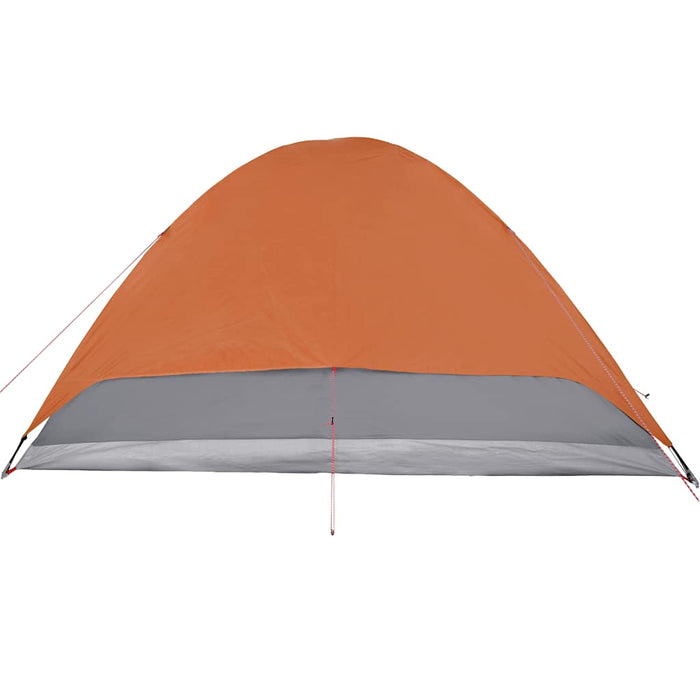Cort de camping cupolă 6 persoane, portocaliu, impermeabil - WALTI WALTI