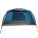 Cort de camping cu verandă 4 persoane, albastru, impermeabil - WALTI WALTI