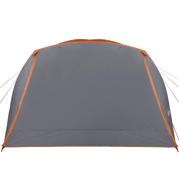 Cort de camping cu verandă 4 persoane, portocaliu, impermeabil - WALTI WALTI
