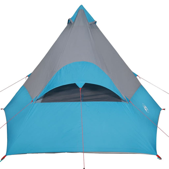 Cort de camping tipi pentru 7 persoane, albastru, impermeabil - WALTI WALTI