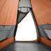 Cort de camping tipi pentru 7 persoane, portocaliu, impermeabil - WALTI WALTI