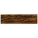 Rafturi perete 4 buc. stejar fumuriu 40x10x1,5 cm lemn compozit - WALTI WALTI