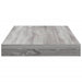 Rafturi de perete, 4 buc., gri sonoma, 40x10x1,5 cm, lemn - WALTI WALTI