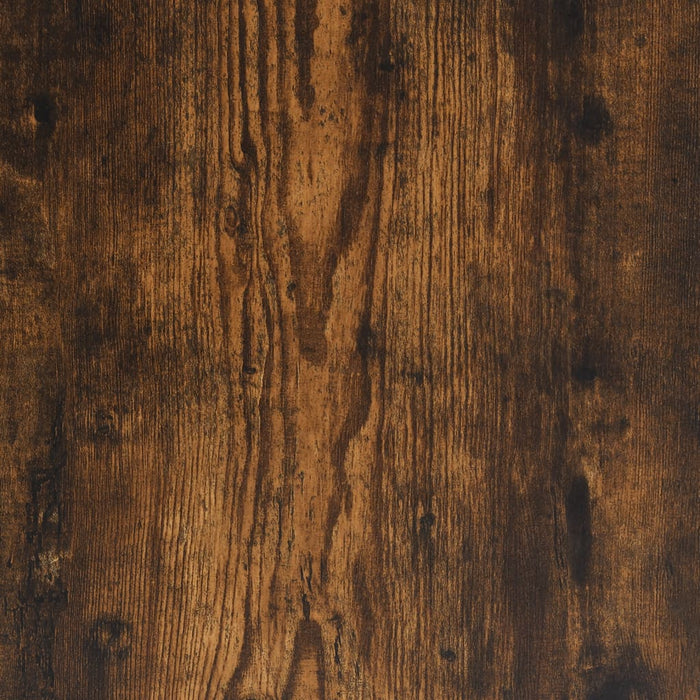 Rafturi perete 4 buc. stejar fumuriu 40x20x1,5 cm lemn compozit WALTI