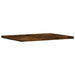 Rafturi perete 4 buc. stejar fumuriu 40x30x1,5 cm lemn compozit - WALTI WALTI