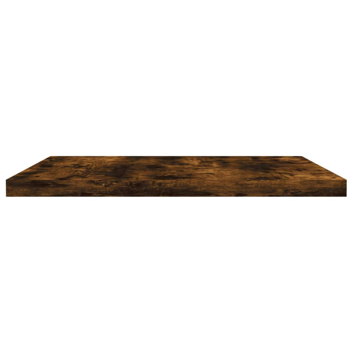 Rafturi perete 4 buc. stejar fumuriu 40x30x1,5 cm lemn compozit - WALTI WALTI