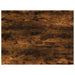 Rafturi perete 4 buc. stejar fumuriu 40x30x1,5 cm lemn compozit - WALTI WALTI