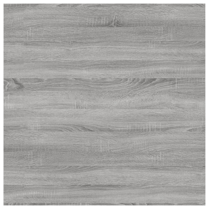 Rafturi de perete, 4 buc., gri sonoma, 40x50x1,5 cm, lemn WALTI