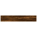 Rafturi perete 4 buc. stejar fumuriu 60x10x1,5 cm lemn compozit - WALTI WALTI