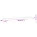 Rafturi perete 4 buc. stejar fumuriu 60x10x1,5 cm lemn compozit - WALTI WALTI