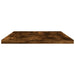 Rafturi perete 4 buc. stejar fumuriu 60x20x1,5 cm lemn compozit - WALTI WALTI