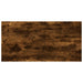 Rafturi perete 4 buc. stejar fumuriu 60x20x1,5 cm lemn compozit - WALTI WALTI