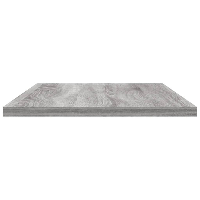 Rafturi de perete, 4 buc., gri sonoma, 60x20x1,5 cm, lemn - WALTI WALTI