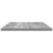 Rafturi de perete, 4 buc., gri sonoma, 60x20x1,5 cm, lemn - WALTI WALTI