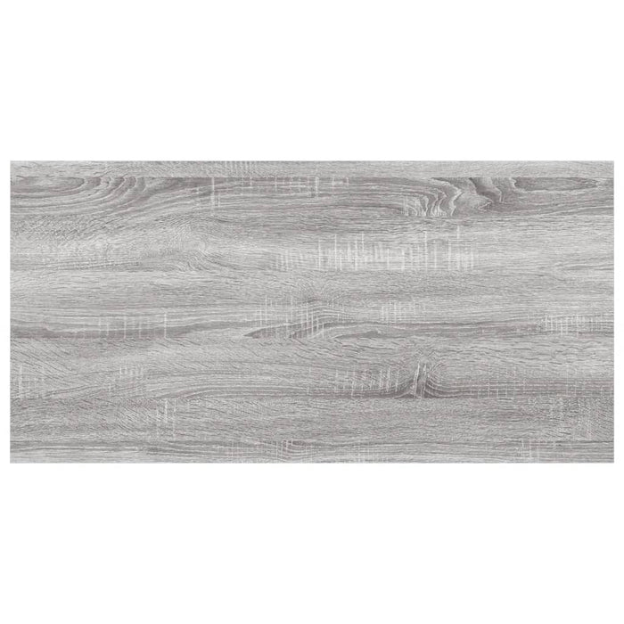 Rafturi de perete, 4 buc., gri sonoma, 60x20x1,5 cm, lemn - WALTI WALTI