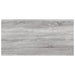 Rafturi de perete, 4 buc., gri sonoma, 60x20x1,5 cm, lemn - WALTI WALTI