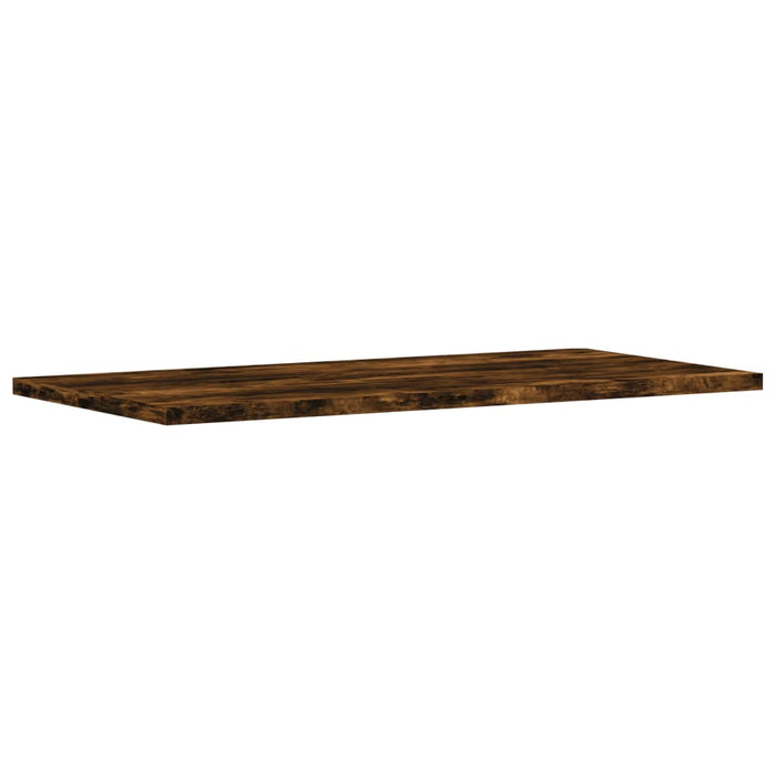 Rafturi perete 4 buc. stejar fumuriu 60x30x1,5 cm lemn compozit - WALTI WALTI