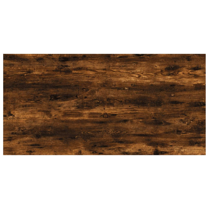 Rafturi perete 4 buc. stejar fumuriu 60x30x1,5 cm lemn compozit - WALTI WALTI