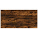 Rafturi perete 4 buc. stejar fumuriu 60x30x1,5 cm lemn compozit - WALTI WALTI