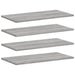 Rafturi de perete, 4 buc., gri sonoma, 60x30x1,5 cm, lemn - WALTI WALTI