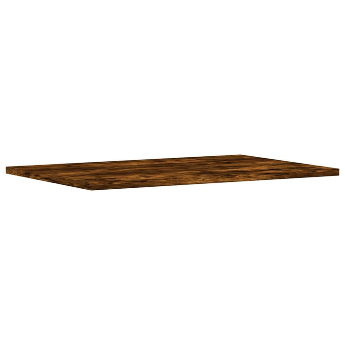 Rafturi perete 4 buc. stejar fumuriu 60x40x1,5 cm lemn compozit - WALTI WALTI