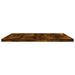 Rafturi perete 4 buc. stejar fumuriu 60x40x1,5 cm lemn compozit - WALTI WALTI