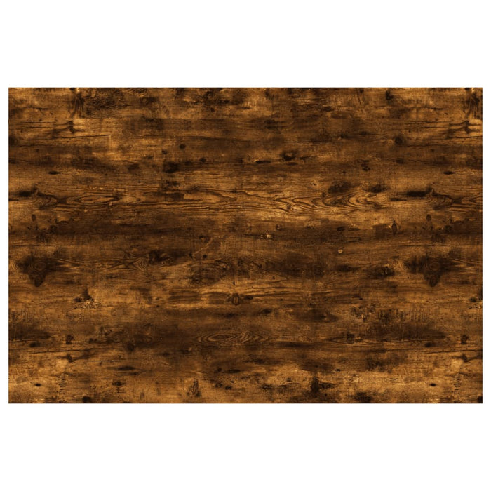 Rafturi perete 4 buc. stejar fumuriu 60x40x1,5 cm lemn compozit - WALTI WALTI