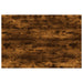 Rafturi perete 4 buc. stejar fumuriu 60x40x1,5 cm lemn compozit - WALTI WALTI