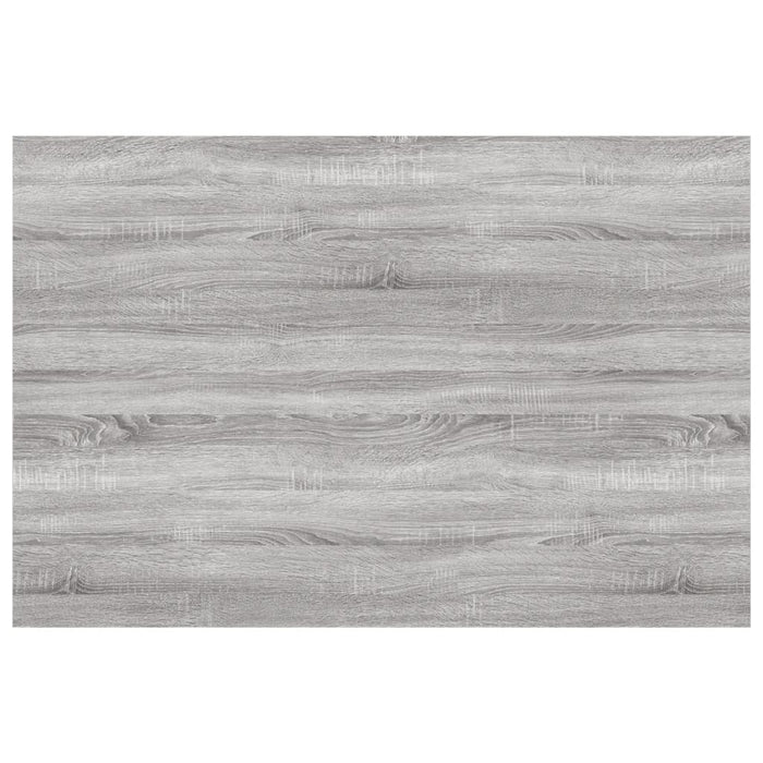 Rafturi de perete, 4 buc., gri sonoma, 60x40x1,5 cm, lemn - WALTI WALTI